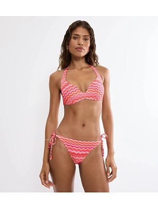 MIX & MATCH SUMMER - Push-up podprsenka na plavky bez kostic s ramínky za krk Triumph
