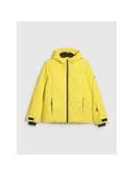 Chlapecká lyžařská bunda 5000 s membránou 4F 4FJRAW25TTJAM1064-71S