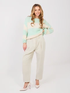 Kalhoty MI SP 2690.00 světle béžové