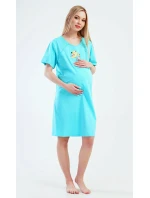 Dámská noční košile mateřská Papoušek