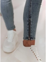 JEANZI FashionStreet dámské úzké džínové kalhoty UY2373