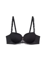 Dámská podprsenka Wild Azalea Florale WHP - BLACK - černá 0004 - TRIUMPH Dámská podprsenka Wild Azalea Florale WHP - BLACK - černá 0004 - TRIUMPH