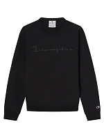 Pánská mikina Champion Crewneck Sweatshirt black 220272 KK001 pánské
