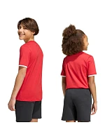 Adidas Dětské tričko Entrada 26 Tee červená JZ6674