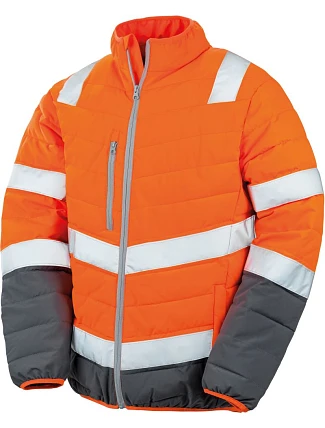 Result R 325M Pánská bezpečnostní bunda 30.325M fluorescent orange/grey