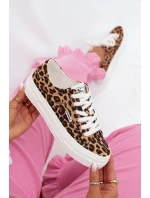 Dámské tenisky na platformě O`NEILL SPINNA C WOMEN LOW 90261009.92A Leopardí vzor