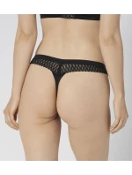 Dámská tanga Aura Spotlight High Leg string černá - TRIUMPH Dámská tanga Aura Spotlight High Leg string černá - TRIUMPH