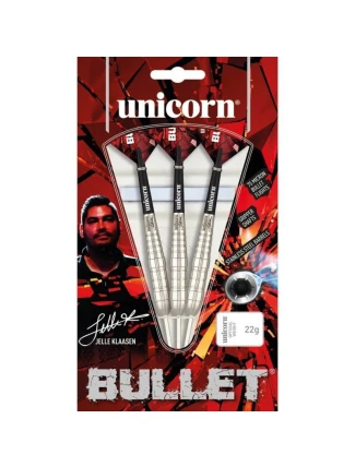 Šipky Unicorn Bullet z nerezové oceli - Jelle Klaasen 20g:27530|22g:27531|24g:27532
