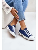 Dámské Klasické Tenisky Tmavě Modré Ecoma