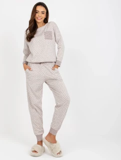 Pyžamo BR PI 9114 světle béžové