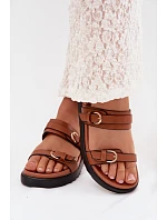 Klapky na platformě model 225379 Step in style