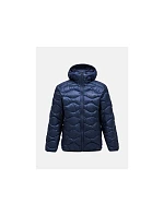 Pánská péřová bunda Peak Performance M Helium Down Hood Jacket, barva tmavě modrá Pánská péřová bunda Peak Performance M Helium Down Hood Jacket, barva tmavě modrá