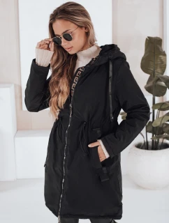 Dámská přechodová bunda parka VERONI černá FashionStreet TY3233