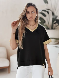 Dámská oversize halenka SHINE LOVE černá FashionStreet RY2912