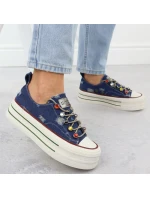 Džínové tenisky Goe W RR2N4103 INT2100