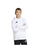 Dětská mikina adidas Entrada 26 Hoody bílá JZ6561