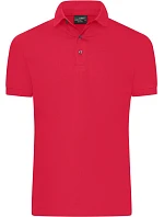 Daiber JN 1302 Pánské Slim Fit žerzejové polo 02.1302 light red Daiber JN 1302 Pánské Slim Fit žerzejové polo 02.1302 light red