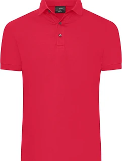 Daiber JN 1302 Pánské Slim Fit žerzejové polo 02.1302 light red
