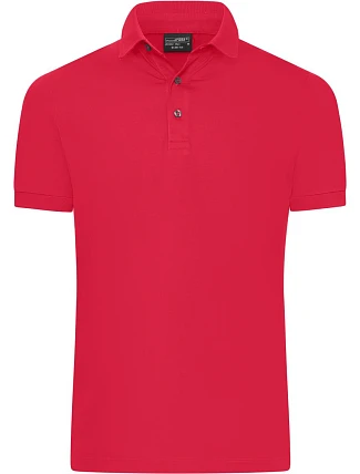Daiber JN 1302 Pánské Slim Fit žerzejové polo 02.1302 light red Daiber JN 1302 Pánské Slim Fit žerzejové polo 02.1302 light red