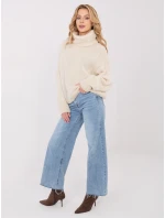 Jumper IN SW 3176.26 světle béžový