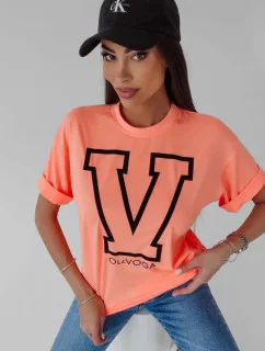 Dámské tričko 277843 lososové - Ola Voga