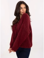 Jumper MI SW 0919.18 bordó