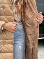 Dámský zimní kabát oboustranný velbloudí FashionStreet TY5480