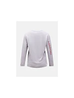 Dámské tričko PEAK PERFORMANCE W Trail Longsleeve, šedá barva Dámské tričko PEAK PERFORMANCE W Trail Longsleeve, šedá barva