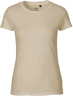 Neutral O 81001 Dámské tričko z bio bavlny 77.8101 sand Neutral O 81001 Dámské tričko z bio bavlny 77.8101 sand