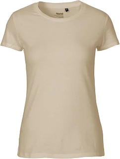 Neutral O 81001 Dámské tričko z bio bavlny 77.8101 sand