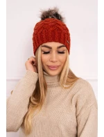 Fleecová čepice Daria K217 červená Fleecová čepice Daria K217 červená