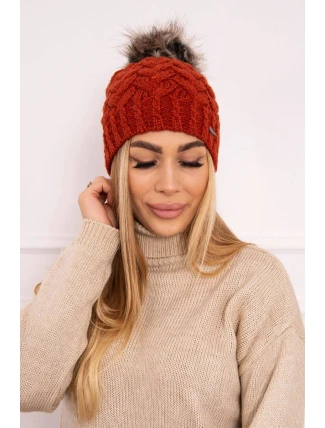 Fleecová čepice Daria K217 červená Fleecová čepice Daria K217 červená