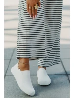 Dámské Tenisky Slip-On Big Star RR274717 Bílé Dámské Tenisky Slip-On Big Star RR274717 Bílé