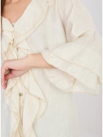 Košile IT KS 81863.11P světle béžová