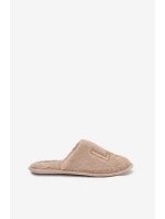 Dámské pantofle s kožíškem LADY Vinceza – béžové Dámské pantofle s kožíškem LADY Vinceza – béžové