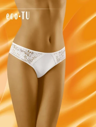 Dámské kalhotky ECO-TU Bílá - WOLBAR Dámské kalhotky ECO-TU Bílá - WOLBAR