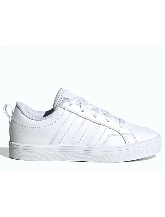 Sportovní boty adidas VS PACE 2.0 K z ekologické kůže, bílé (IE3468)