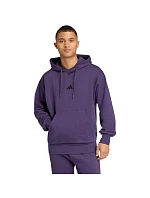 Pánská mikina adidas Essentials Feelcozy purple JX5661 pánské barvy