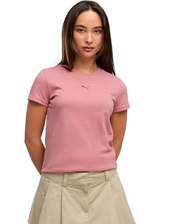 Dámské tričko Puma Ess Centered Cat Logo Tee, růžové, 692916, velikost 48