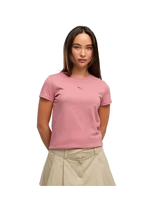 Dámské tričko Puma Ess Centered Cat Logo Tee, růžové, 692916, velikost 48 Dámské tričko Puma Ess Centered Cat Logo Tee, růžové, 692916, velikost 48