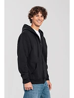 Fruit of the Loom Iconic Premium Hooded Sweat Jacket Mikina s kapucí z těžké bavlny 16.2286 black Fruit of the Loom Iconic Premium Hooded Sweat Jacket Mikina s kapucí z těžké bavlny 16.2286 black