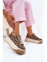 Tenisky Na Masivní Platformě Hladké Béžové Tirvanis Tenisky Na Masivní Platformě Hladké Béžové Tirvanis