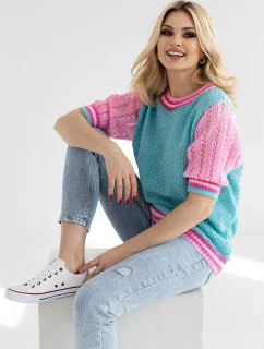 Svetr s krátkým rukávem model 178641 PeeKaBoo