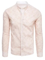 Pánská růžová košile FashionStreet DX2304