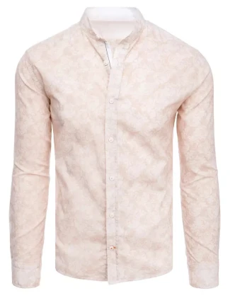 Pánská růžová košile FashionStreet DX2304