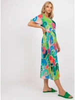 Šaty DHJ SK 13769.66P zelené