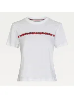 Dámské Tričko s krátkým rukávem UW0UW02551-YBR - Tommy Hilfiger