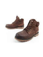 Wrangler Yuma pánské boty sobolí boty elegantní kožené boty tmavě hnědé Wrangler Yuma pánské boty sobolí boty elegantní kožené boty tmavě hnědé