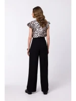 S331 Halenka bez rukávů - černá S331 Halenka bez rukávů - černá