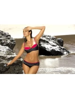 Carla Červený plášť plavky M-197 Černá a červená (99) - Marko